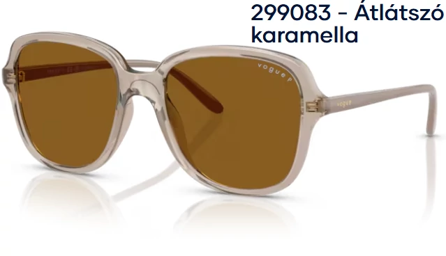 VOGUE VO5601S 299083 - Átlátszó karamella NAPSZEMÜVEG