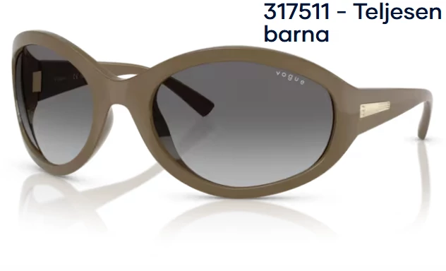 VOGUE VO5606S 317511 - Teljesen barna NAPSZEMÜVEG