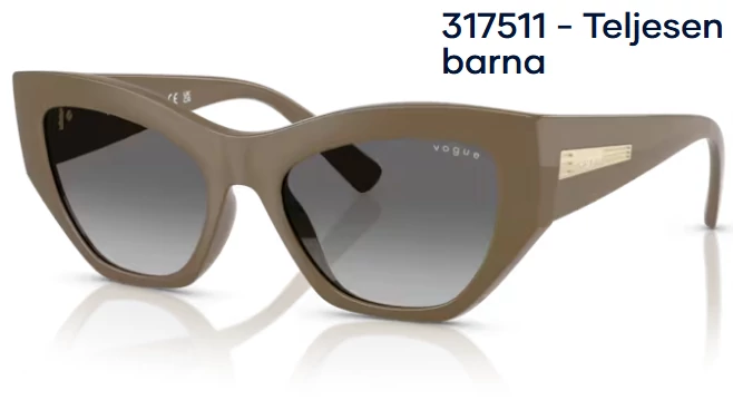 VOGUE VO5607S 317511 - Teljesen barna NAPSZEMÜVEG