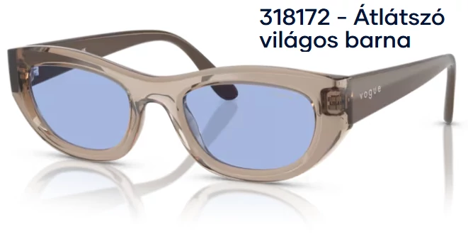 VOGUE VO5616S 318172 - Átlátszó világos barna NAPSZEMÜVEG