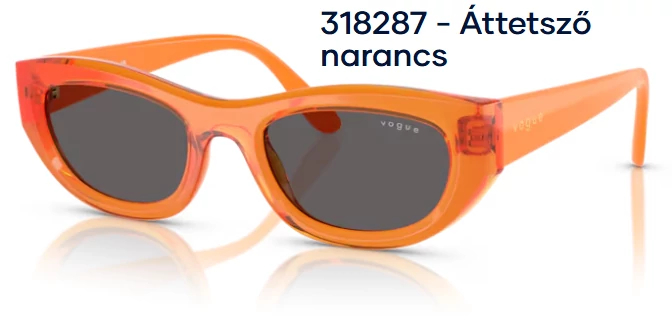 VOGUE VO5616S 318287 - Áttetsző narancs NAPSZEMÜVEG