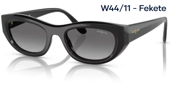 VOGUE VO5616S W44/11 - Fekete NAPSZEMÜVEG
