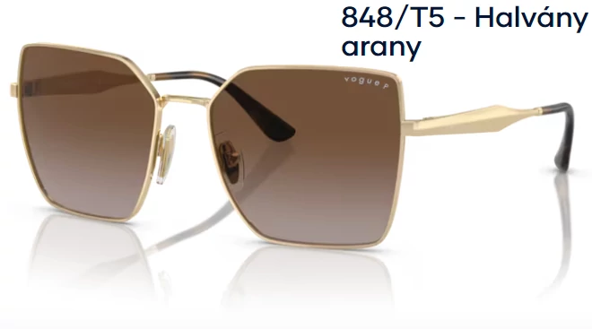 VOGUE VO4284S 848/T5 - Halvány arany NAPSZEMÜVEG