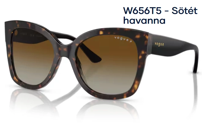 VOGUE VO5338S W656T5 - Sötét havanna NAPSZEMÜVEG