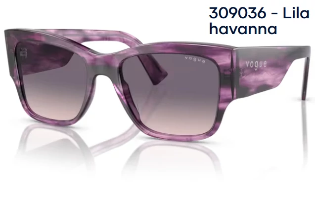 VOGUE VO5462S 309036 - Lila havanna NAPSZEMÜVEG