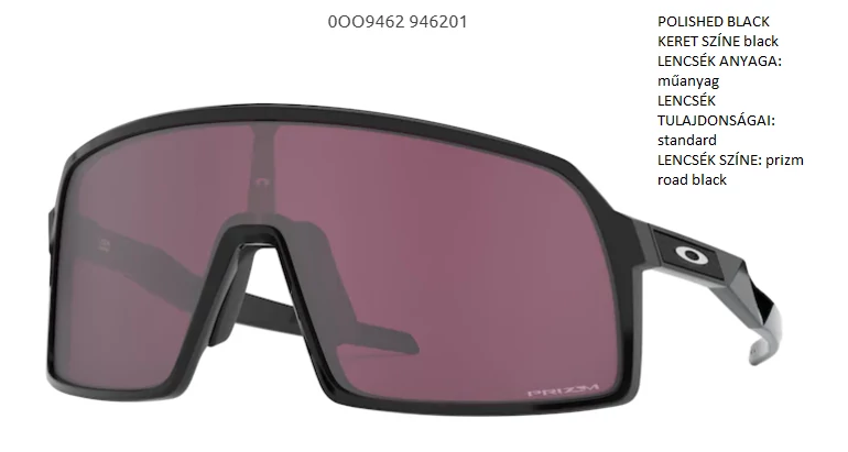 OAKLEY SUTRO S  OO9462-01  NAPSZEMÜVEG