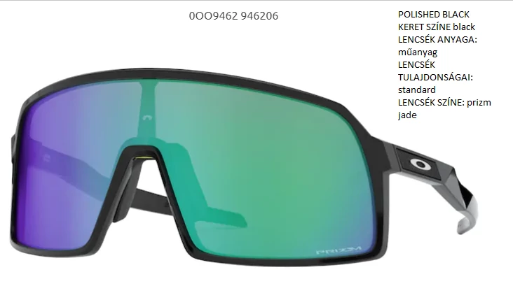 OAKLEY SUTRO S OO9462-06 NAPSZEMÜVEG