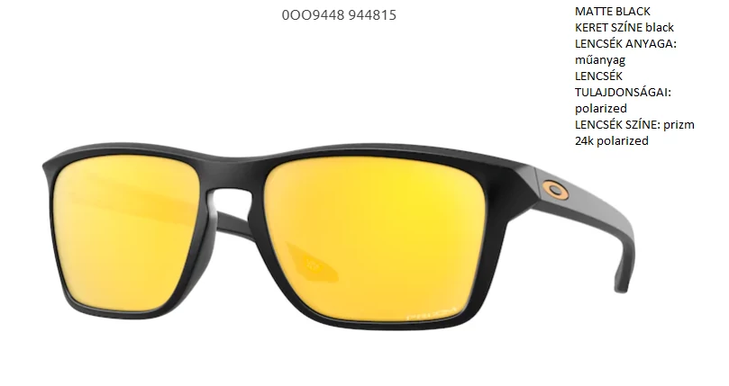 OAKLEY OO9448-15 SYLAS NAPSZEMÜVEG