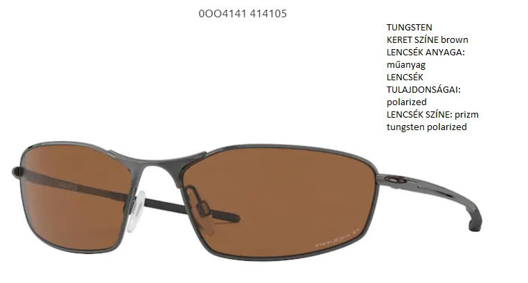 OAKLEY WHISKER OO4141-05 NAPSZEMÜVEG