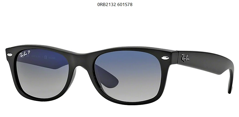 Ray-Ban RB2132 601S78  New Wayfarer Polarizált Napszemüveg