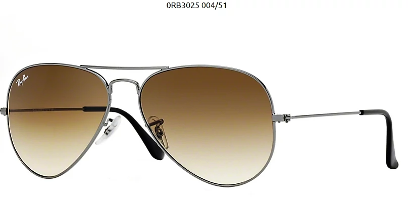 Ray-Ban RB3025 GUNMETAL 004/51 Aviator Napszemüveg