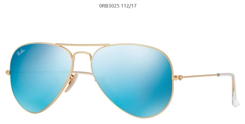 Ray-Ban RB3025 MATTE GOLD 112/17  Aviator Napszemüveg