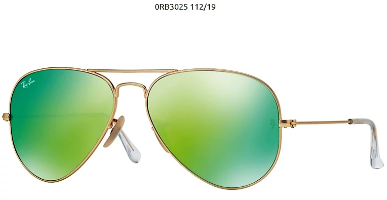 Ray-Ban RB3025 MATTE GOLD 112/19  Aviator Napszemüveg