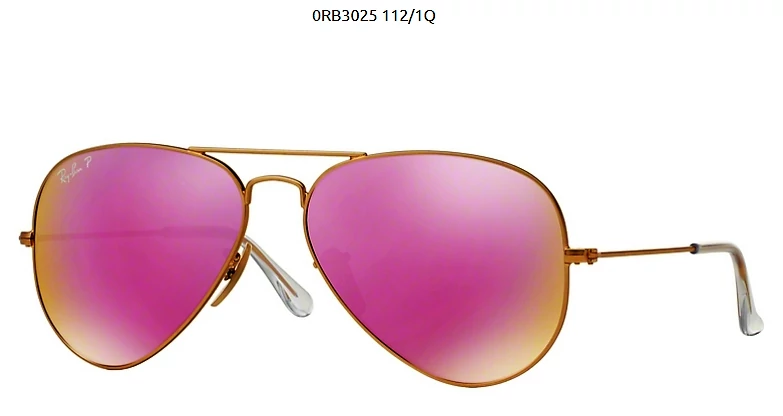 Ray-Ban RB3025 MATTE GOLD POL. 112/1Q Aviator Napszemüveg