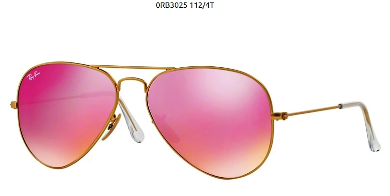 Ray-Ban RB3025 MATTE GOLD 112/4T Aviator Napszemüveg