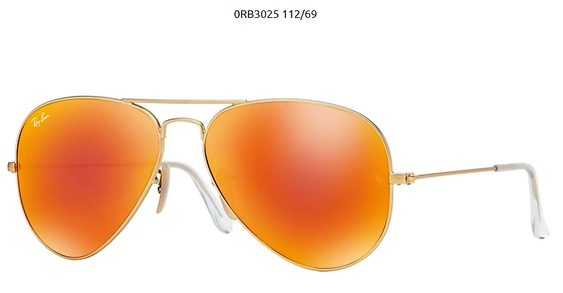 Ray-Ban RB3025 MATTE GOLD 112/69  Aviator Napszemüveg