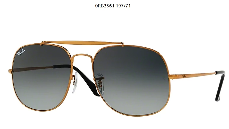 Ray-Ban RB3561 197 71 BRONZE GENERAL  Napszemüveg