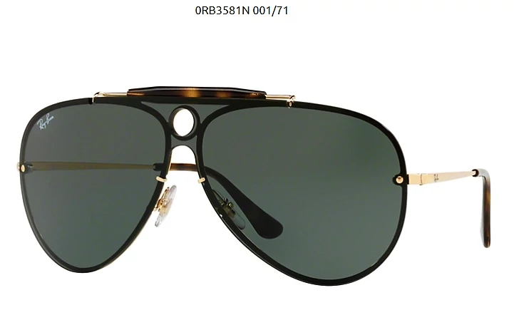 Ray-Ban RB3581N BLAZE SHOOTER 001/71 ARISTA Napszemüveg