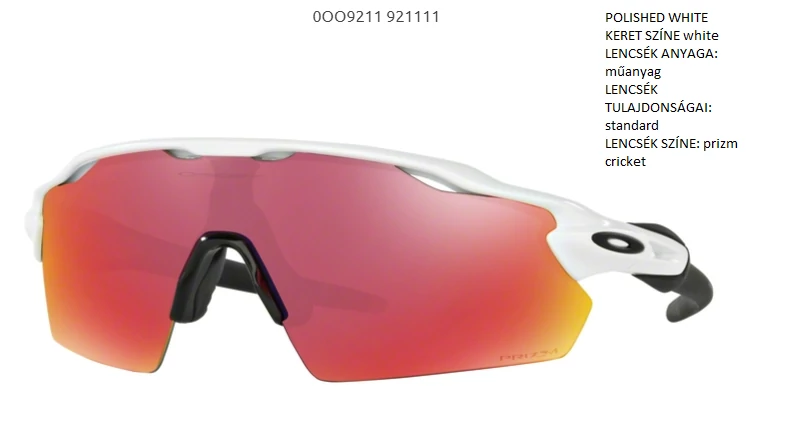 OAKLEY OO9211-11 RADAR EV PITCH SZEMÜVEG 