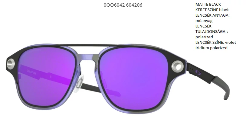 OAKLEY COLDFUSE OO6042-06 NAPSZEMÜVEG 