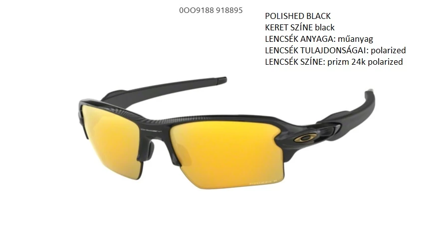 OAKLEY OO9188-95 FLAK 2.0 XL NAPSZEMÜVEG