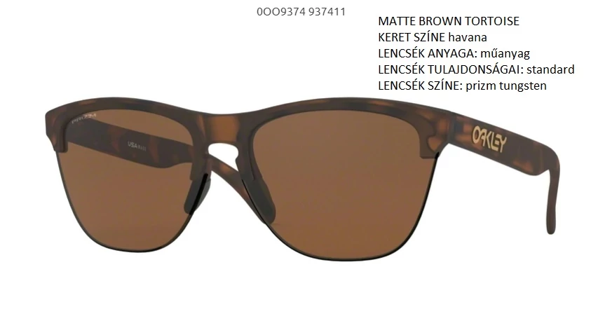 OAKLEY OO9374-11 FROGSKINS LITE Napszemüveg