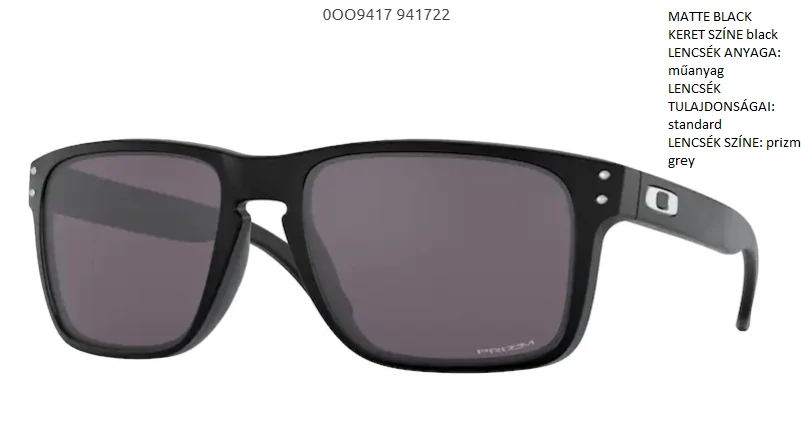 OAKLEY HOLBROOK XL OO94717-22 NAPSZEMÜVEG