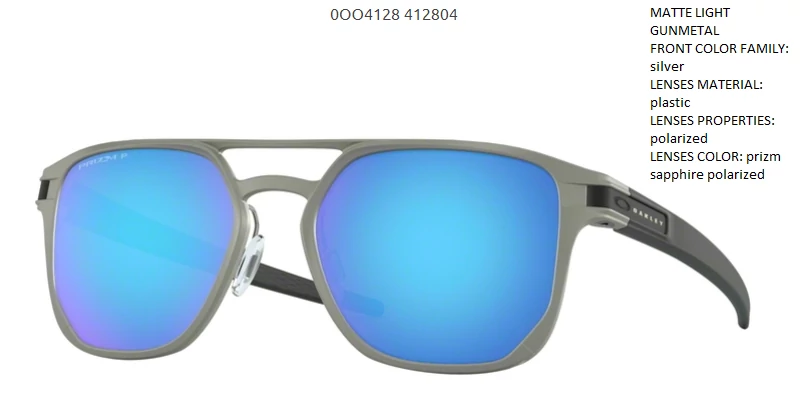 OAKLEY Latch Alpha POLARIZED OO4128 04 Napszemüveg
