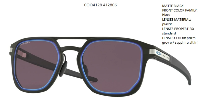 OAKLEY Latch Alpha OO4128-06 Napszemüveg