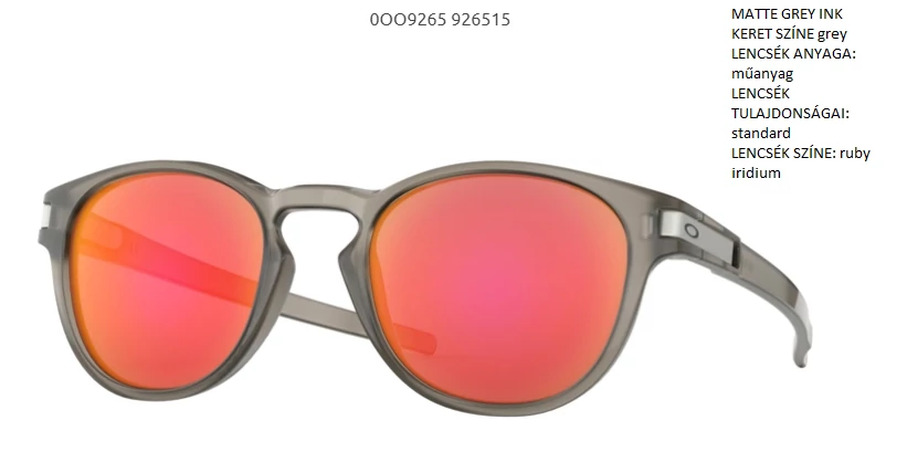 OAKLEY OO9265-15  LATCH NAPSZEMÜVEG