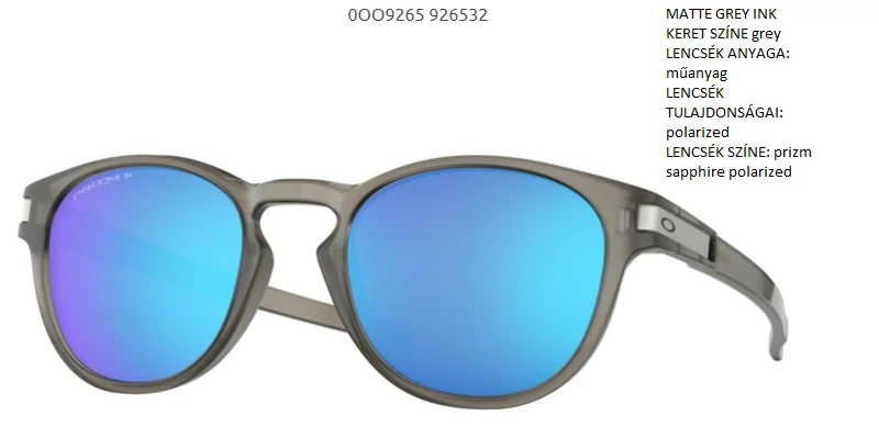 OAKLEY OO9265-32  LATCH NAPSZEMÜVEG 