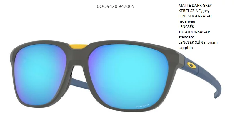 OAKLEY OO9420-05 OAKLEY ANORAK NAPSZEMÜVEG