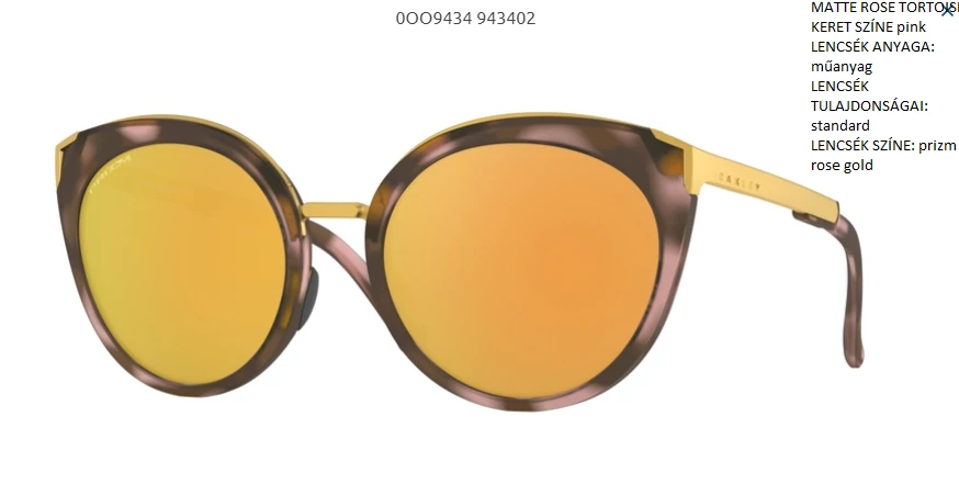 OAKLEY OO9434-02 TOP KNOT NAPSZEMÜVEG 