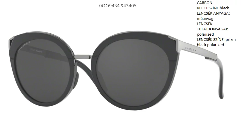 OAKLEY OO9434-05 TOP KNOT POL.NAPSZEMÜVEG 