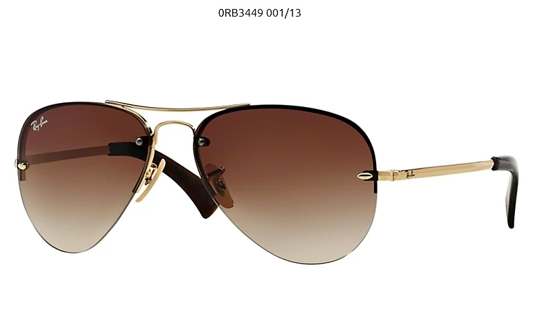 Ray-Ban RB3449 001/13 ARISTA Napszemüveg