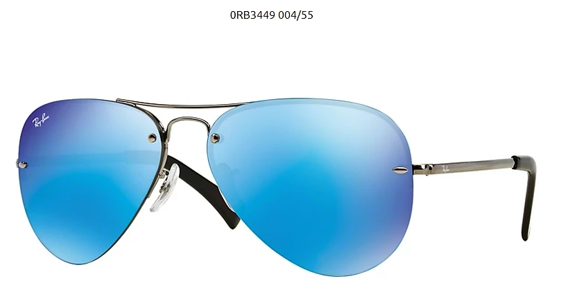 Ray-Ban RB3449 004/55 GUNMETAL Napszemüveg