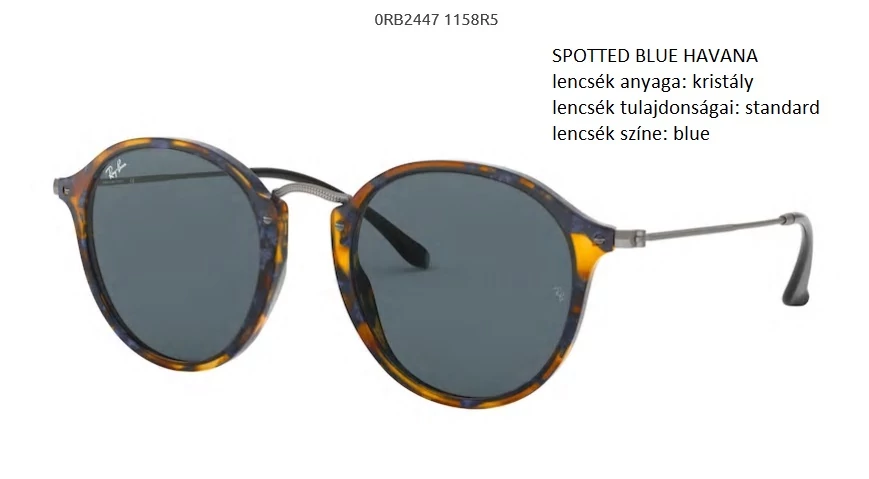 RAY-BAN RB2447 ROUND 1158R5 NAPSZEMÜVEG
