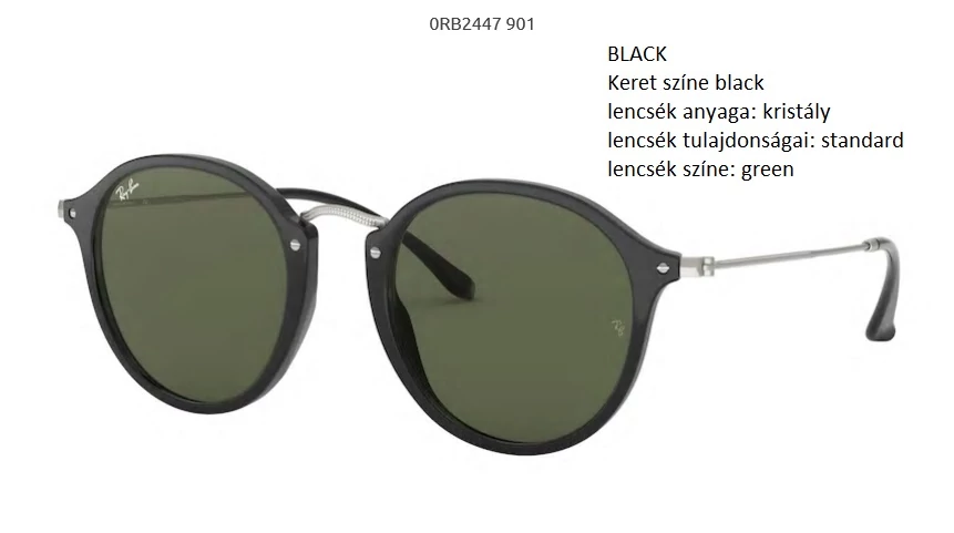 RAY-BAN RB2447 ROUND 901 NAPSZEMÜVEG