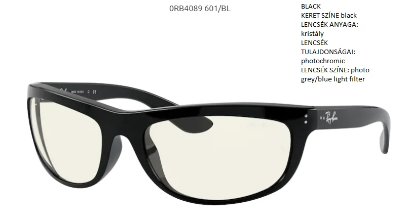 RAY-BAN RB4089 601/BL BALORAMA NAPSZEMÜVEG