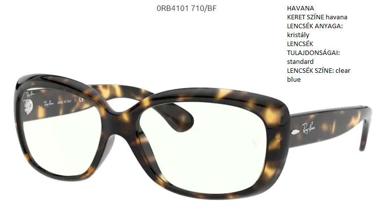 RAY-BAN RB4101 710/BF JACKIE OHH NAPSZEMÜVEG