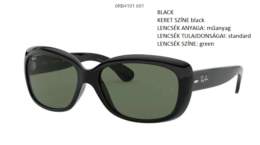 RAY-BAN RB4101 601 JACKIE OHH NAPSZEMÜVEG