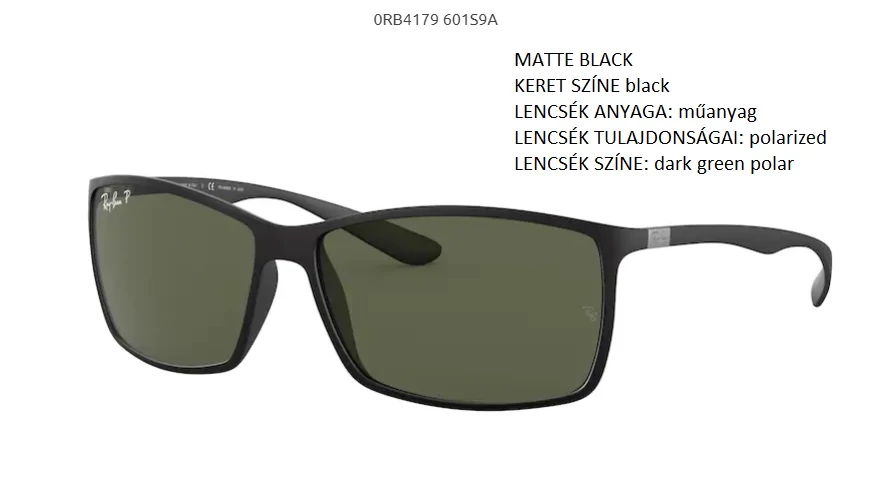 RAY-BAN RB4179 601S9A LITEFORCE POLARIZÁLT NAPSZEMÜVEG