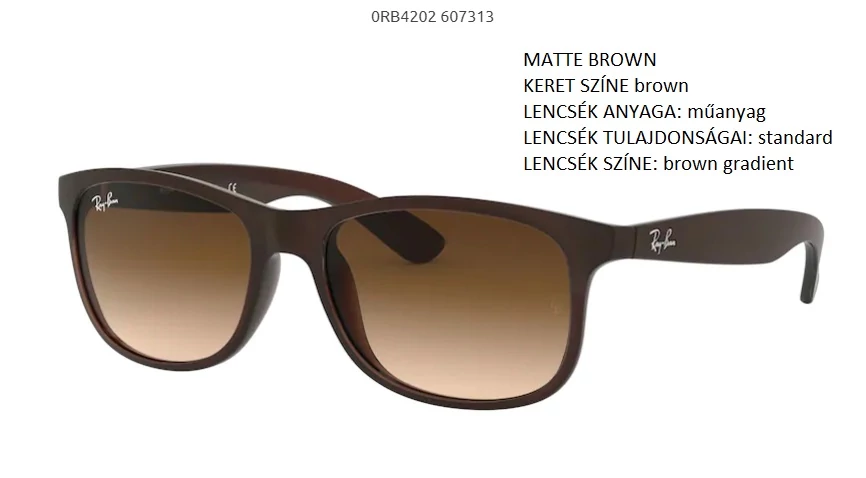 RAY-BAN RB4202 607313 ANDY NAPSZEMÜVEG