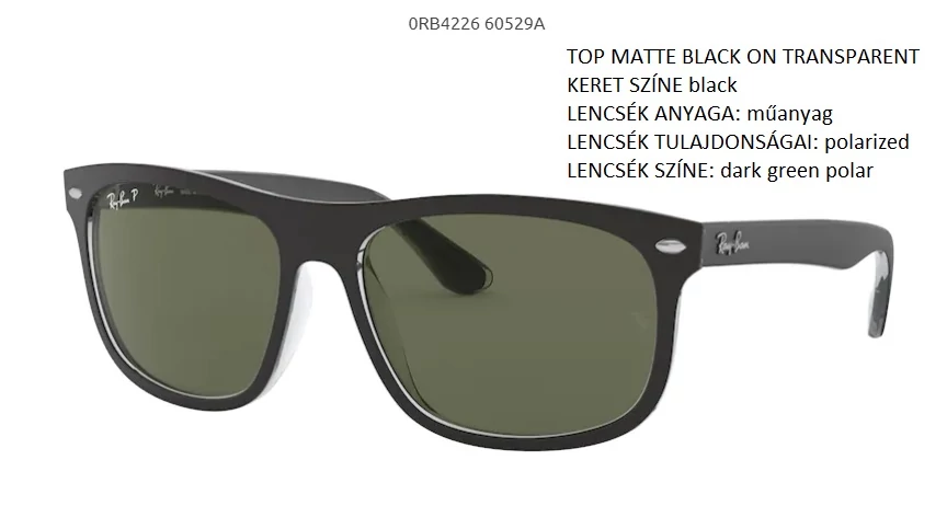 RAY-BAN RB4226 60529A POLARIZÁLT NAPSZEMÜVEG