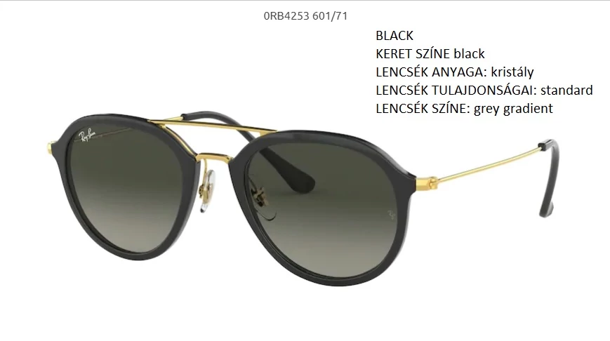 RAY-BAN RB4253 601/71 NAPSZEMÜVEG
