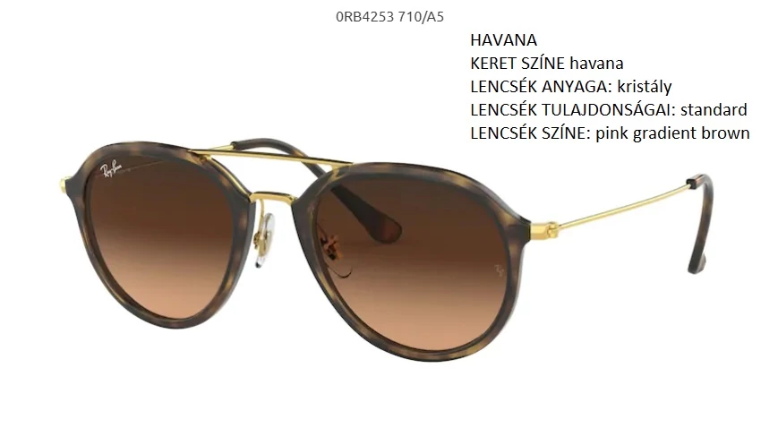 RAY-BAN RB4253 710/A5 NAPSZEMÜVEG