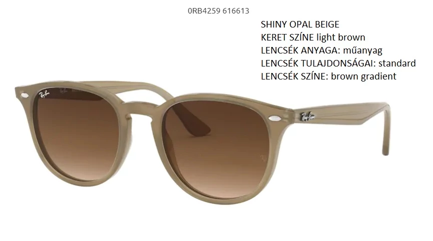 RAY-BAN RB4259 616613 NAPSZEMÜVEG