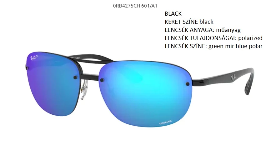 RAY-BAN RB4275CH 601/A1  POLARIZÁLT  NAPSZEMÜVEG