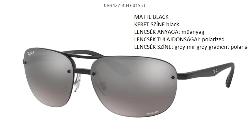 RAY-BAN RB4275CH 601S5J  POLARIZÁLT NAPSZEMÜVEG