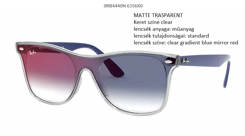 RAY-BAN RB4440N BLAZE WAYFARER 6356X0 NAPSZEMÜVEG